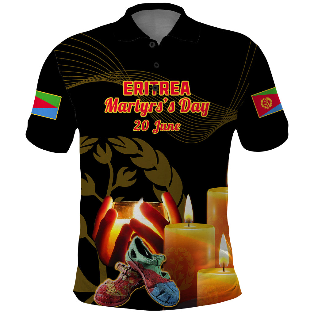 Personalised 20 June Eritrea Martyrs Day Polo Shirt Glory To Our Martyrs - Wonder Print Shop