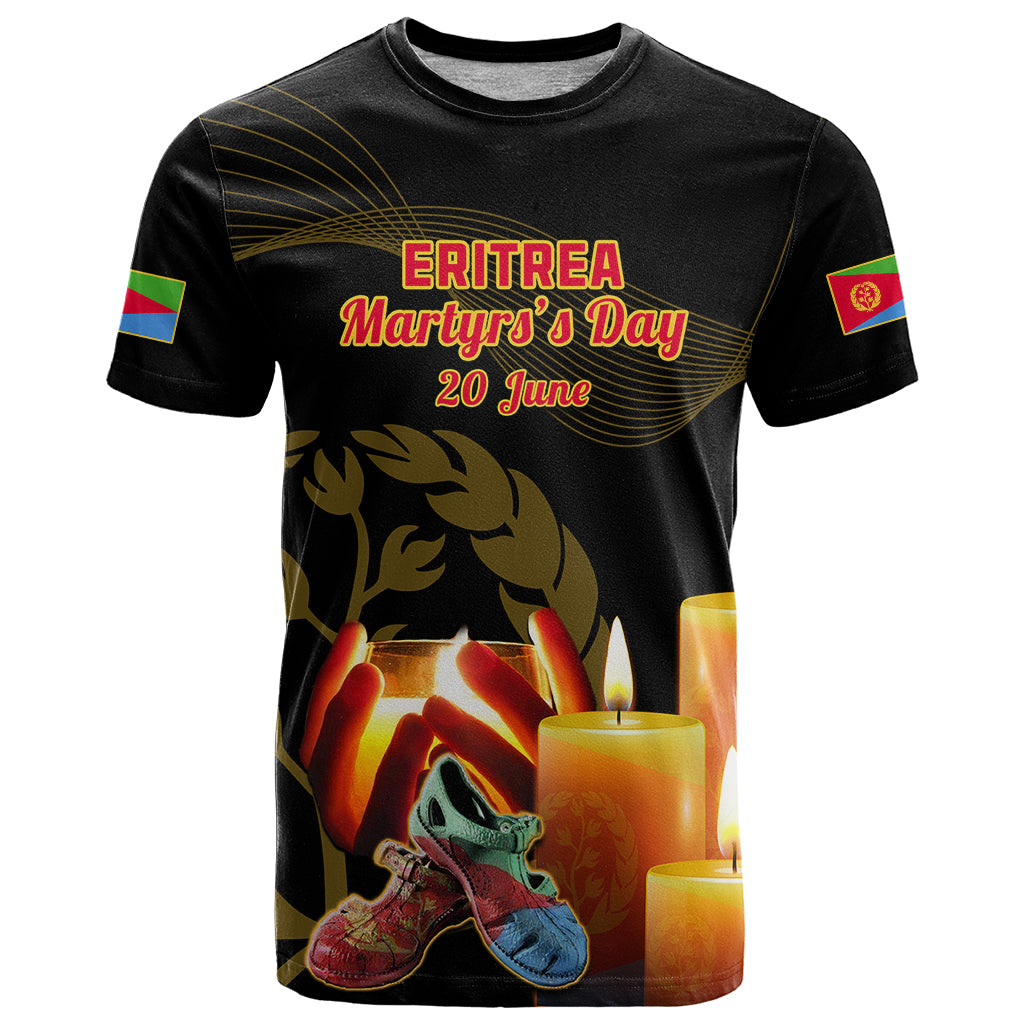 Personalised 20 June Eritrea Martyrs Day T Shirt Glory To Our Martyrs - Wonder Print Shop