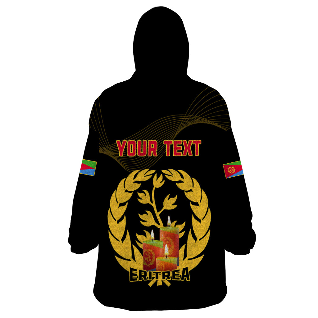 Personalised 20 June Eritrea Martyrs Day Wearable Blanket Hoodie Glory To Our Martyrs - Wonder Print Shop