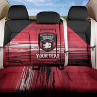 Custom Trinidad and Tobago Football Back Car Seat Cover 2025 Grunge Version - Wonder Print Shop