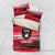 Custom Trinidad and Tobago Football Bedding Set 2025 Grunge Version - Wonder Print Shop