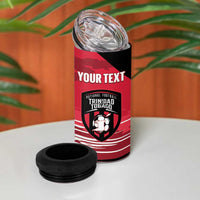 Custom Trinidad and Tobago Football 4 in 1 Can Cooler Tumbler 2025 Grunge Version - Wonder Print Shop