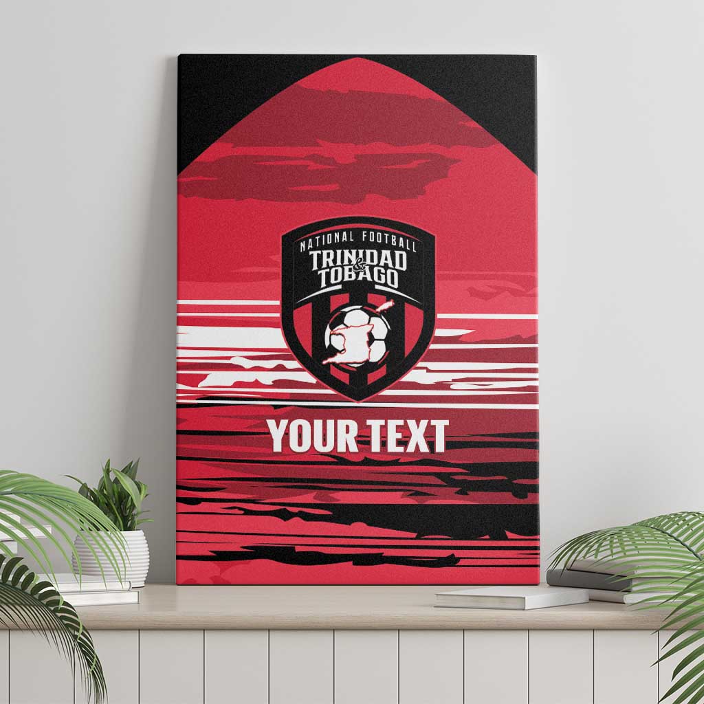 Custom Trinidad and Tobago Football Canvas Wall Art 2025 Grunge Version - Wonder Print Shop