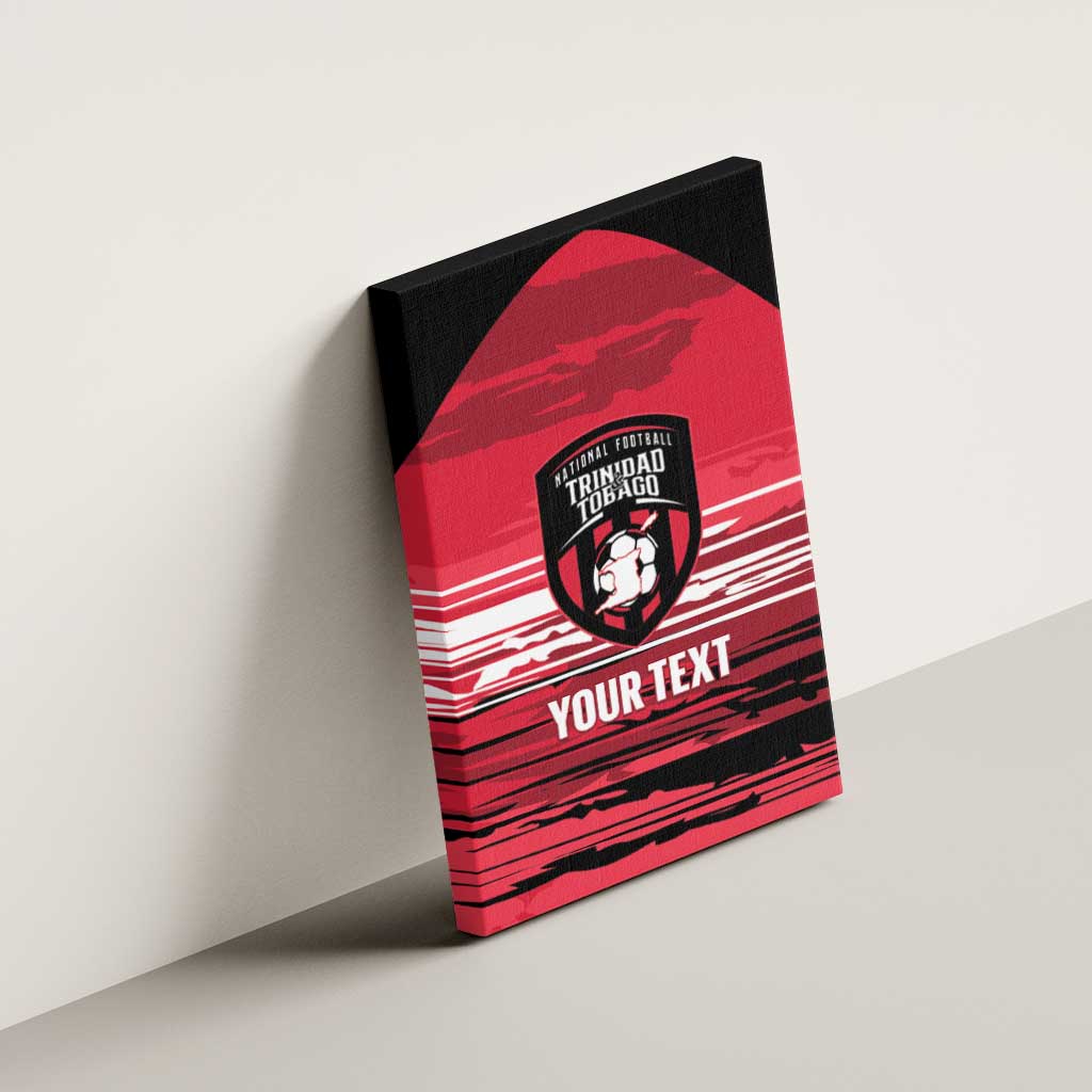 Custom Trinidad and Tobago Football Canvas Wall Art 2025 Grunge Version - Wonder Print Shop