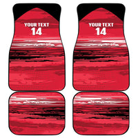 Custom Trinidad and Tobago Football Car Mats 2025 Grunge Version - Wonder Print Shop