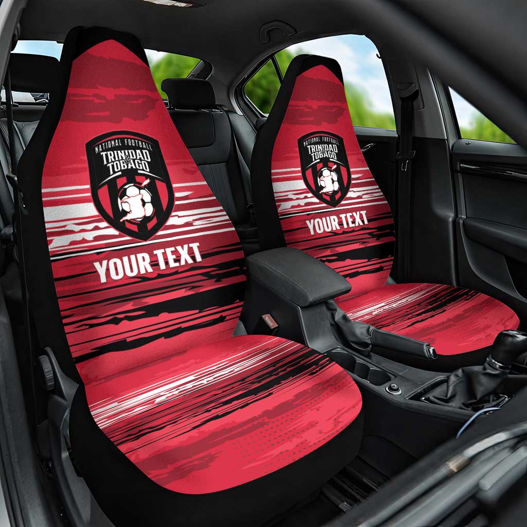 Custom Trinidad and Tobago Football Car Seat Cover 2025 Grunge Version - Wonder Print Shop
