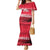 Custom Trinidad and Tobago Football Family Matching Mermaid Dress and Hawaiian Shirt 2025 Grunge Version - Wonder Print Shop