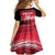 Custom Trinidad and Tobago Football Family Matching Off Shoulder Maxi Dress and Hawaiian Shirt 2025 Grunge Version - Wonder Print Shop