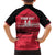 Custom Trinidad and Tobago Football Family Matching Short Sleeve Bodycon Dress and Hawaiian Shirt 2025 Grunge Version - Wonder Print Shop