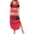 Custom Trinidad and Tobago Football Family Matching Summer Maxi Dress and Hawaiian Shirt 2025 Grunge Version - Wonder Print Shop