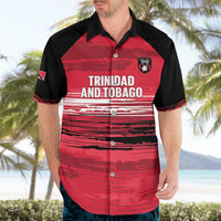 Custom Trinidad and Tobago Football Hawaiian Shirt 2025 Grunge Version - Wonder Print Shop