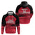 Custom Trinidad and Tobago Football Hoodie 2025 Grunge Version - Wonder Print Shop