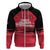 Custom Trinidad and Tobago Football Hoodie 2025 Grunge Version - Wonder Print Shop