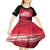 Custom Trinidad and Tobago Football Kid Short Sleeve Dress 2025 Grunge Version - Wonder Print Shop