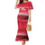 Custom Trinidad and Tobago Football Mermaid Dress 2025 Grunge Version - Wonder Print Shop
