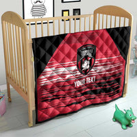 Custom Trinidad and Tobago Football Quilt 2025 Grunge Version - Wonder Print Shop