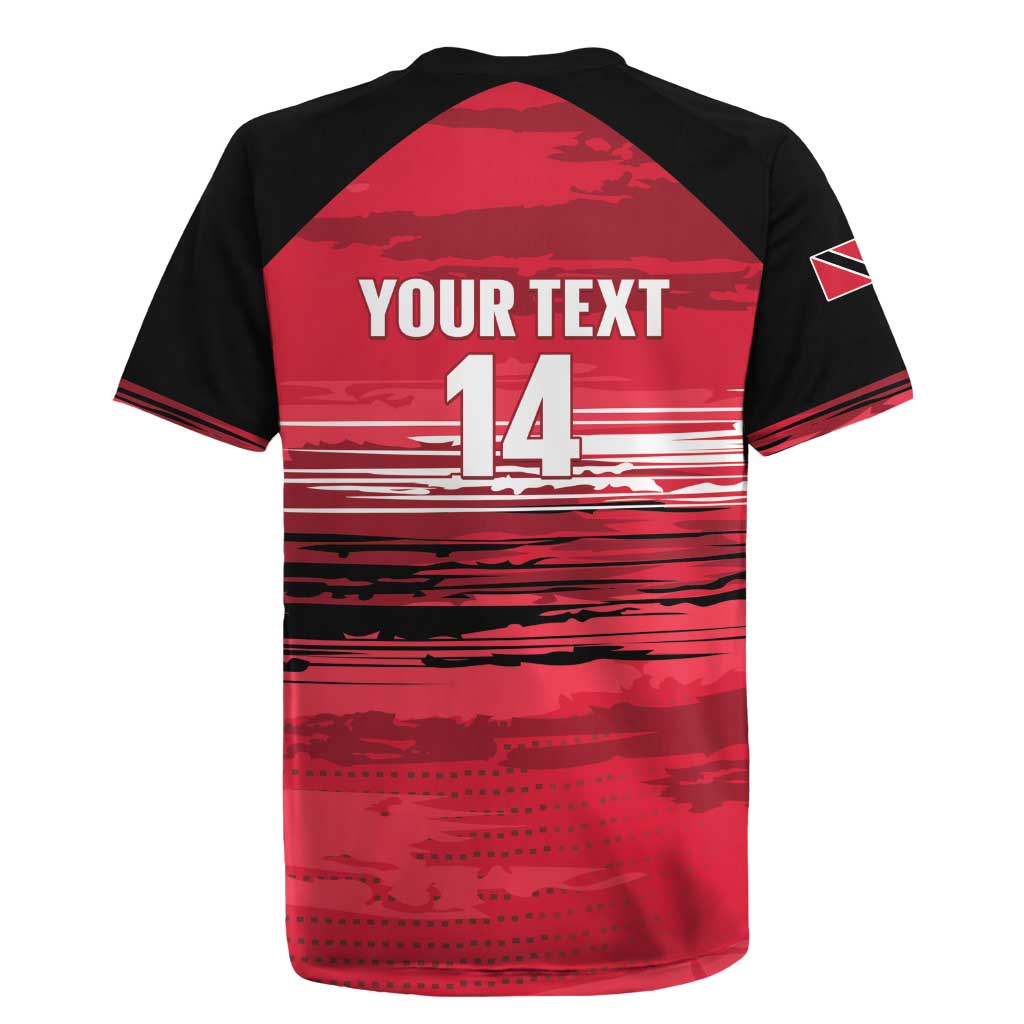 Custom Trinidad and Tobago Football Rugby Jersey 2025 Grunge Version - Wonder Print Shop