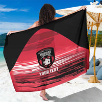 Custom Trinidad and Tobago Football Sarong 2025 Grunge Version - Wonder Print Shop