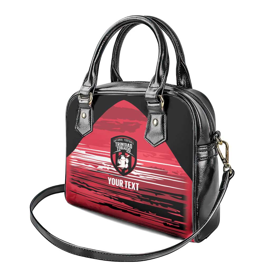 Custom Trinidad and Tobago Football Shoulder Handbag 2025 Grunge Version - Wonder Print Shop