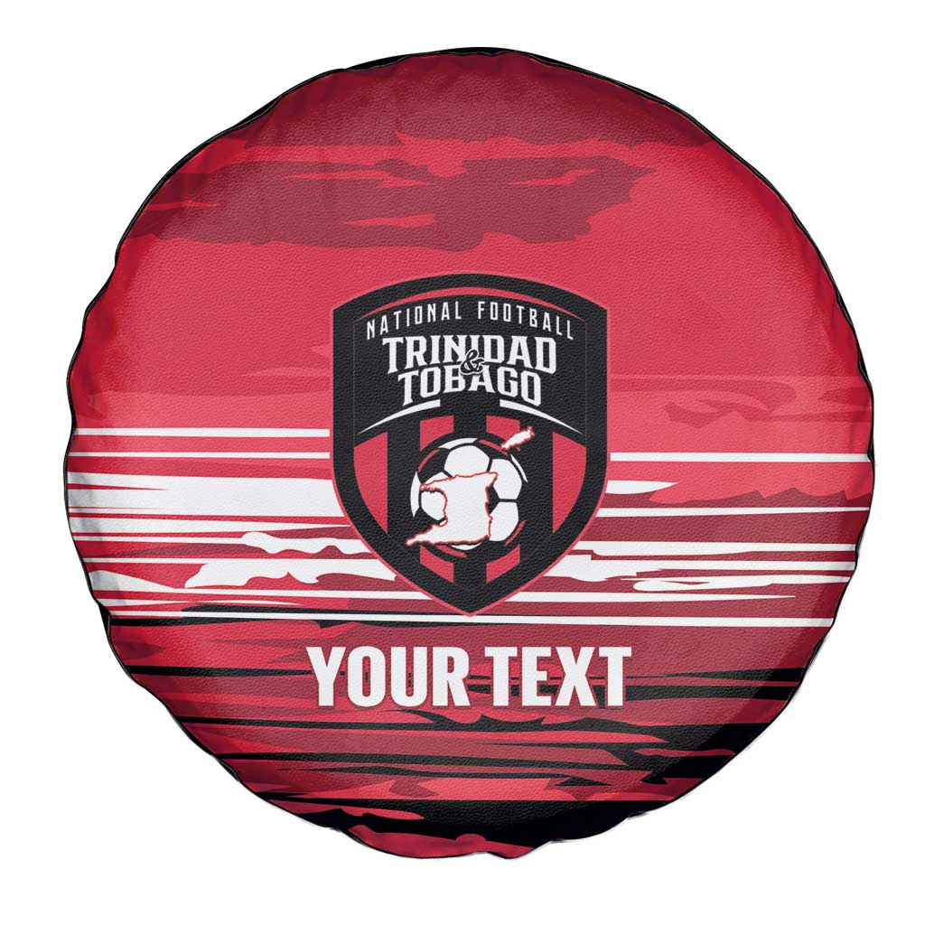Custom Trinidad and Tobago Football Spare Tire Cover 2025 Grunge Version - Wonder Print Shop