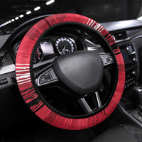 Trinidad and Tobago Football Steering Wheel Cover 2025 Grunge Version - Wonder Print Shop
