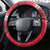 Trinidad and Tobago Football Steering Wheel Cover 2025 Grunge Version - Wonder Print Shop