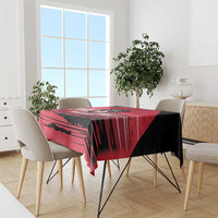 Custom Trinidad and Tobago Football Tablecloth 2025 Grunge Version - Wonder Print Shop