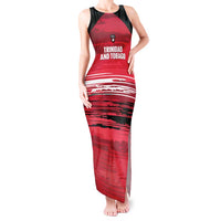 Custom Trinidad and Tobago Football Tank Maxi Dress 2025 Grunge Version - Wonder Print Shop