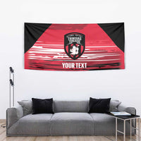 Custom Trinidad and Tobago Football Tapestry 2025 Grunge Version - Wonder Print Shop