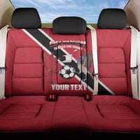 Custom Trinidad and Tobago Football Back Car Seat Cover Come On Soca Warriors - Wonder Print Shop