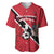 Custom Trinidad and Tobago Football Baseball Jersey Come On Soca Warriors - Wonder Print Shop