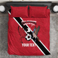 Custom Trinidad and Tobago Football Bedding Set Come On Soca Warriors - Wonder Print Shop