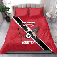 Custom Trinidad and Tobago Football Bedding Set Come On Soca Warriors - Wonder Print Shop