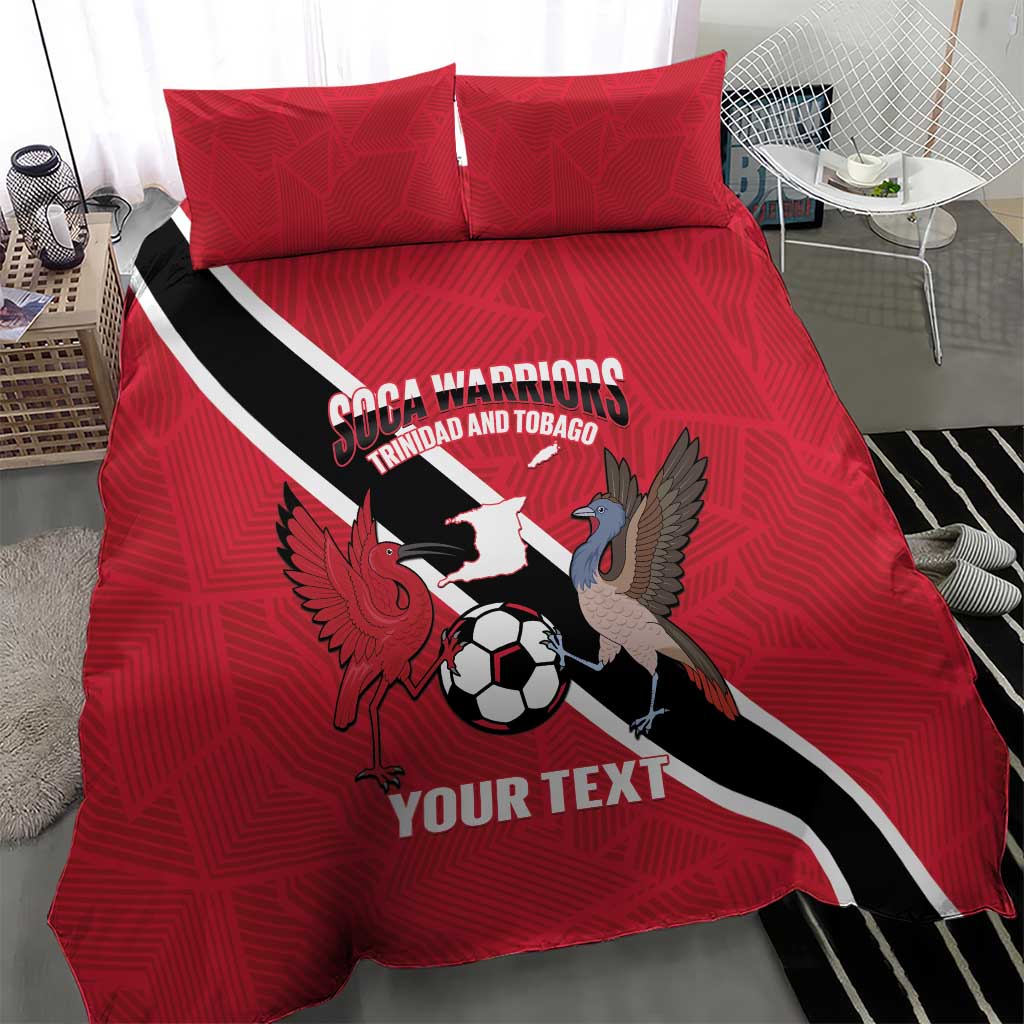 Custom Trinidad and Tobago Football Bedding Set Come On Soca Warriors - Wonder Print Shop