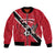 Custom Trinidad and Tobago Football Bomber Jacket Come On Soca Warriors - Wonder Print Shop