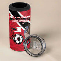 Custom Trinidad and Tobago Football 4 in 1 Can Cooler Tumbler Come On Soca Warriors - Wonder Print Shop