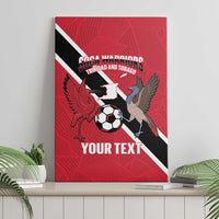 Custom Trinidad and Tobago Football Canvas Wall Art Come On Soca Warriors - Wonder Print Shop