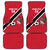 Custom Trinidad and Tobago Football Car Mats Come On Soca Warriors - Wonder Print Shop