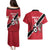 Custom Trinidad and Tobago Football Couples Matching Puletasi and Hawaiian Shirt Come On Soca Warriors - Wonder Print Shop