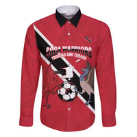 Custom Trinidad and Tobago Football Family Matching Puletasi and Hawaiian Shirt Come On Soca Warriors - Wonder Print Shop