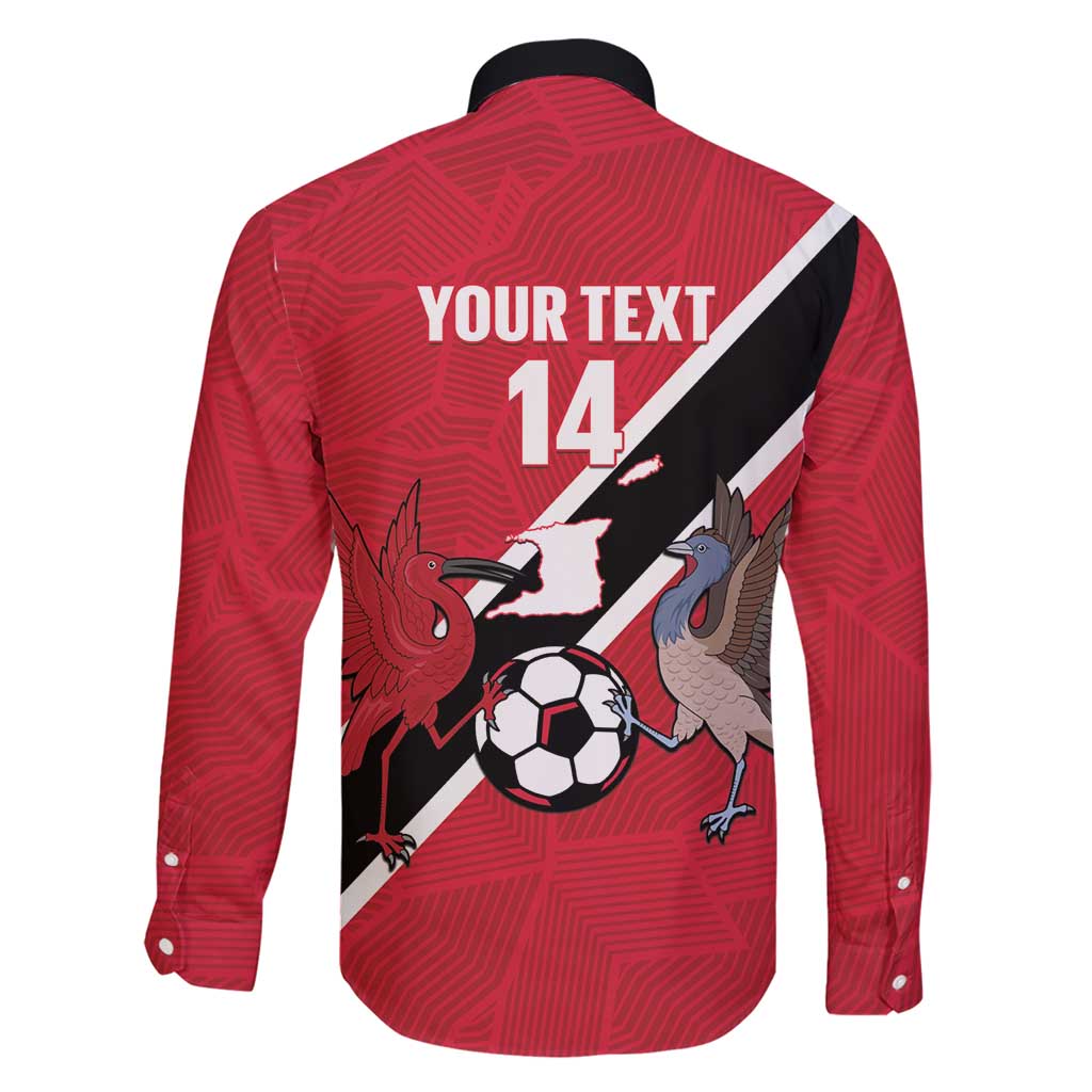 Custom Trinidad and Tobago Football Family Matching Short Sleeve Bodycon Dress and Hawaiian Shirt Come On Soca Warriors - Wonder Print Shop