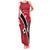 Custom Trinidad and Tobago Football Family Matching Tank Maxi Dress and Hawaiian Shirt Come On Soca Warriors - Wonder Print Shop