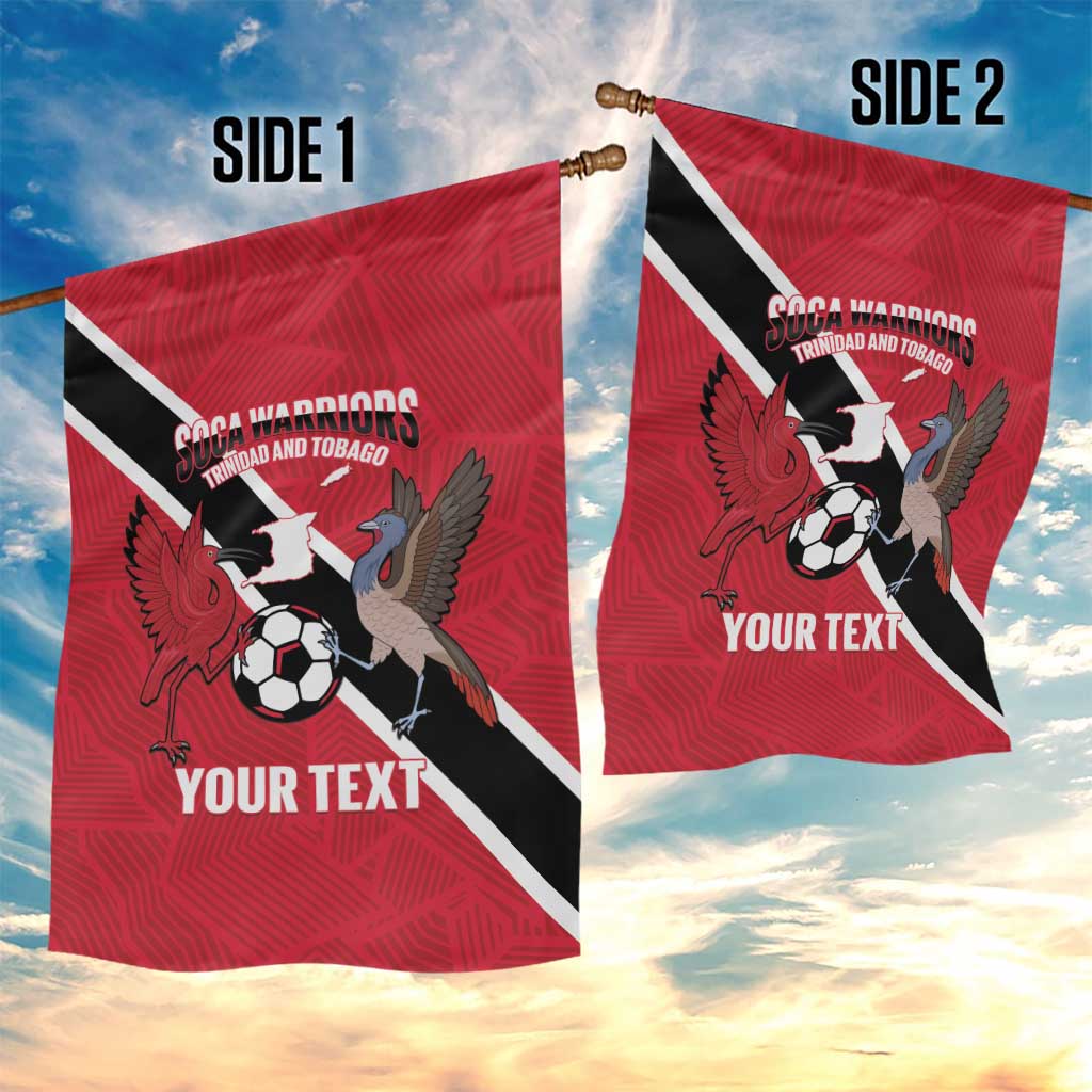 Custom Trinidad and Tobago Football Garden Flag Come On Soca Warriors - Wonder Print Shop