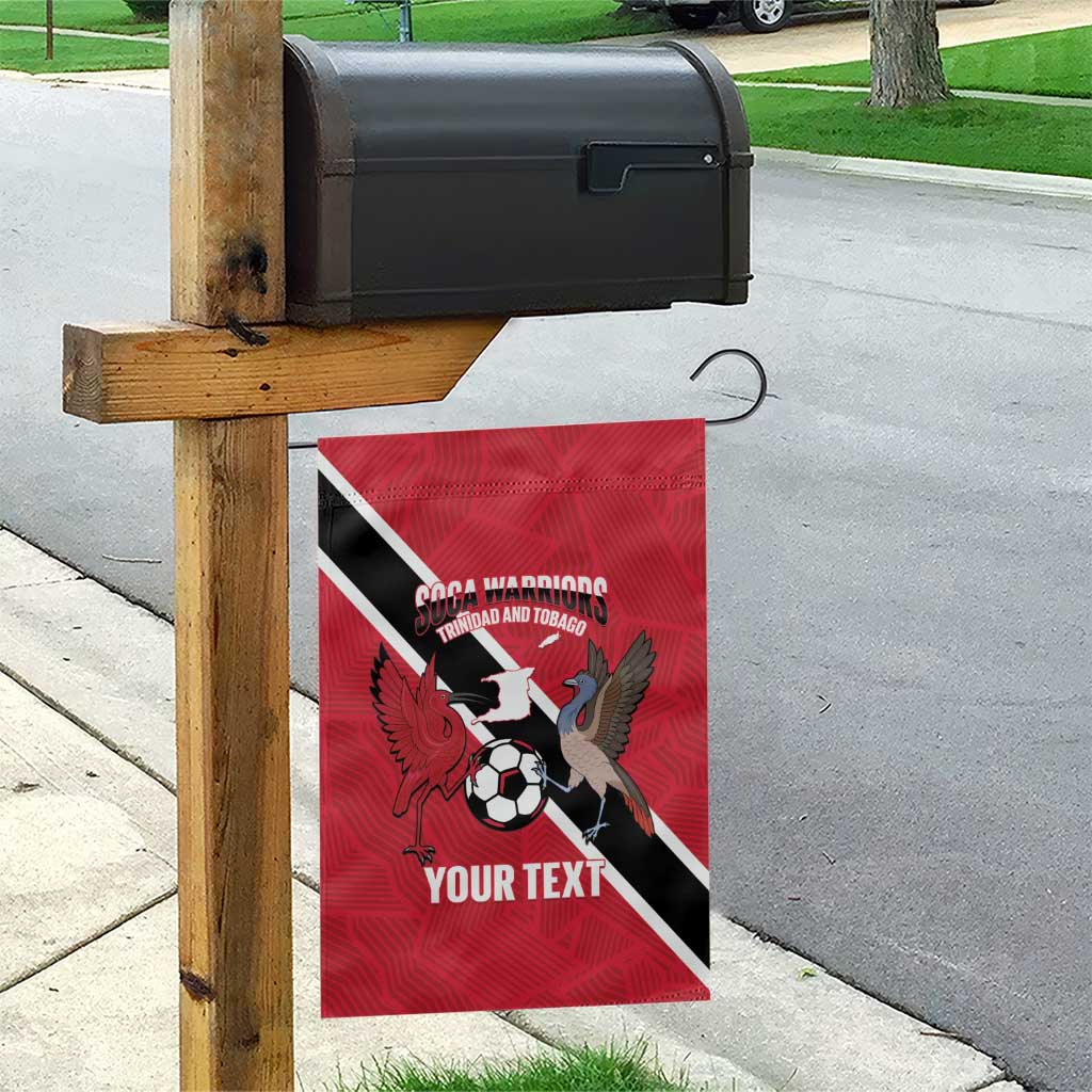 Custom Trinidad and Tobago Football Garden Flag Come On Soca Warriors - Wonder Print Shop