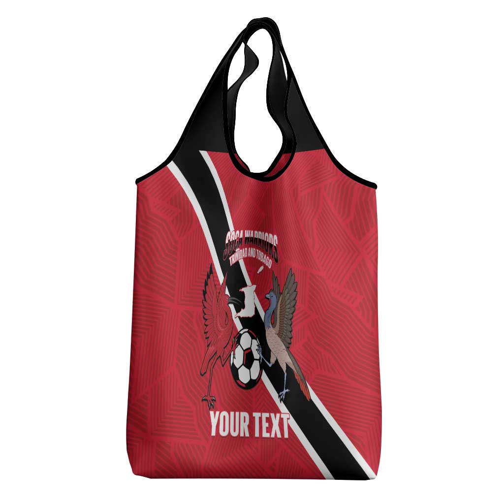 Custom Trinidad and Tobago Football Grocery Bag Come On Soca Warriors - Wonder Print Shop