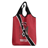 Custom Trinidad and Tobago Football Grocery Bag Come On Soca Warriors - Wonder Print Shop