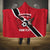 Custom Trinidad and Tobago Football Hooded Blanket Come On Soca Warriors - Wonder Print Shop