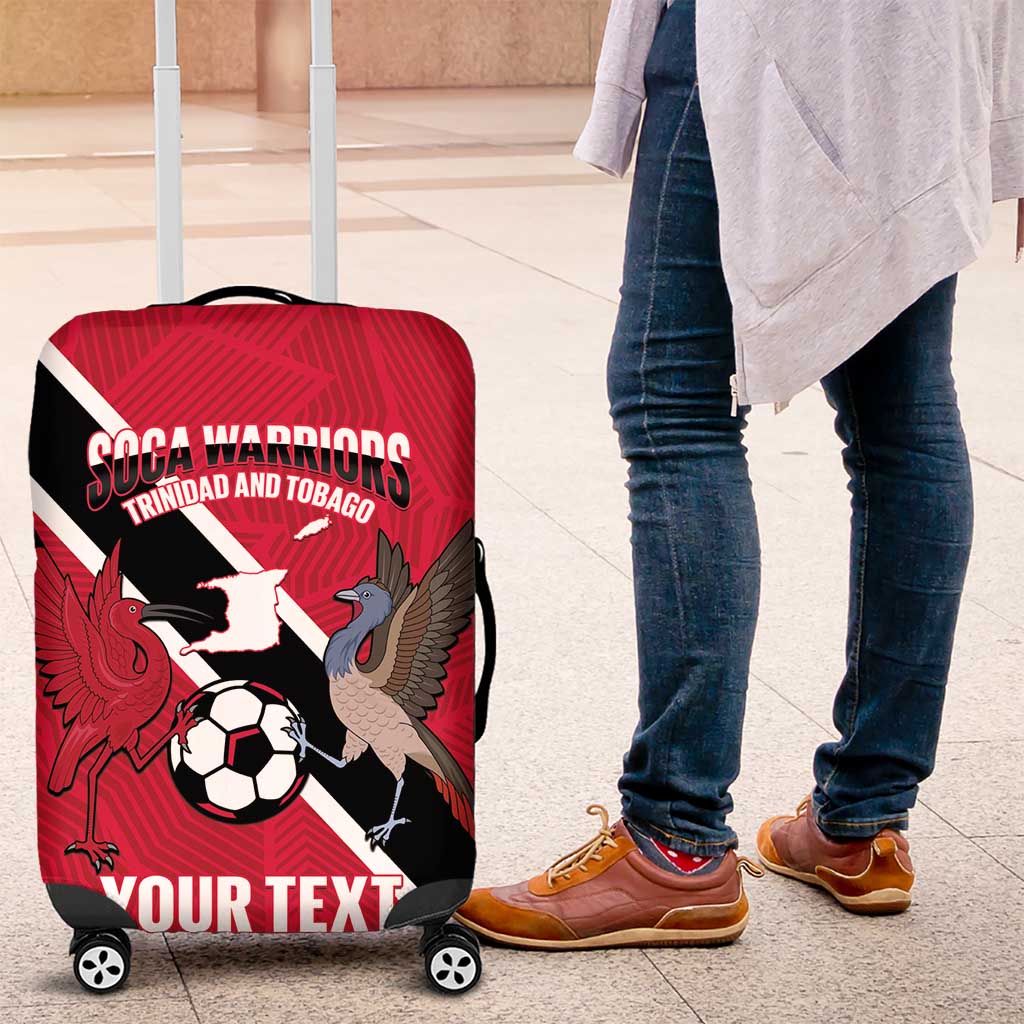 Custom Trinidad and Tobago Football Luggage Cover Come On Soca Warriors - Wonder Print Shop