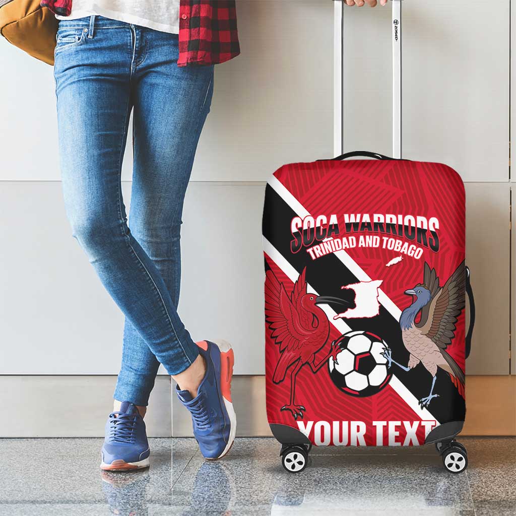 Custom Trinidad and Tobago Football Luggage Cover Come On Soca Warriors - Wonder Print Shop