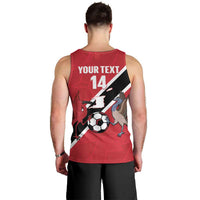 Custom Trinidad and Tobago Football Men Tank Top Come On Soca Warriors - Wonder Print Shop
